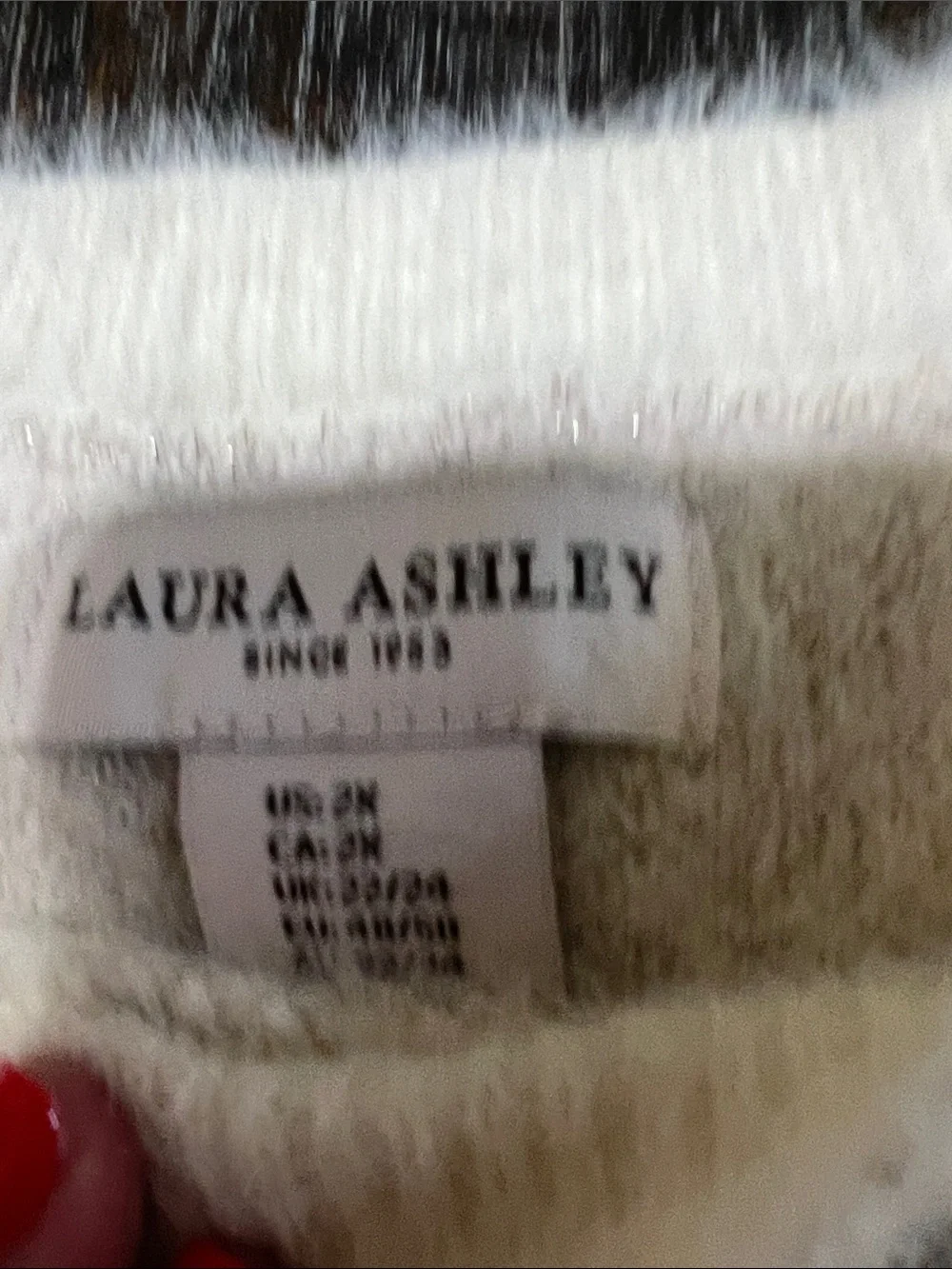 Laura Ashley feminine crewneck
